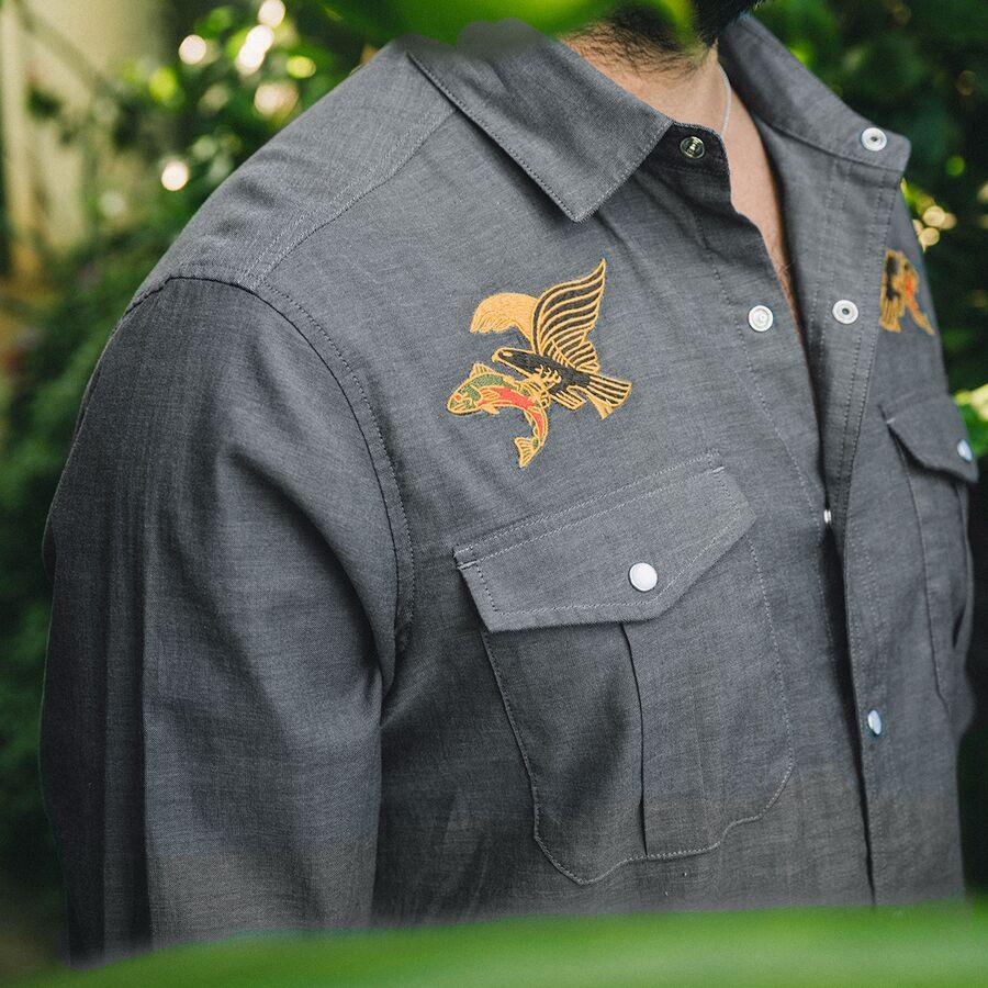 Howler Brothers Gaucho Snapshirt - Men's Osprey Prey