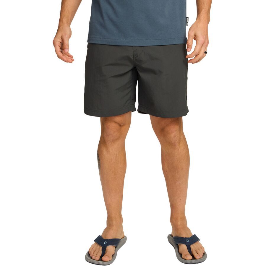 Howler Brothers Horizon Hybrid 7.5in Short - Men's Antique Black
