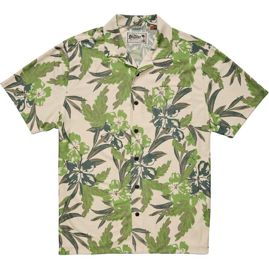 Howler Brothers Palapa Tech Shirt - Men's Flagler Floral/Off White