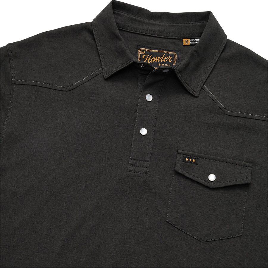 Howler Brothers Ranchero Polo Shirt - Men's Antique Black