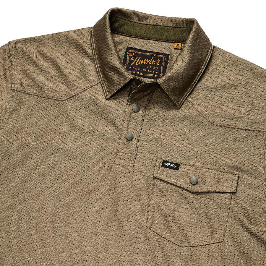 Howler Brothers Ranchero Tech Polo - Men's Faded Olive