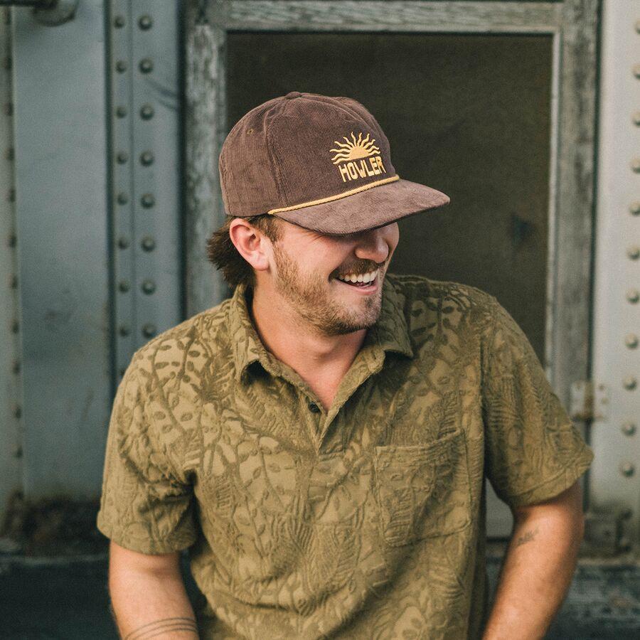 Howler Brothers Unstructured Snapback Hat El Sol : Brown Corduroy