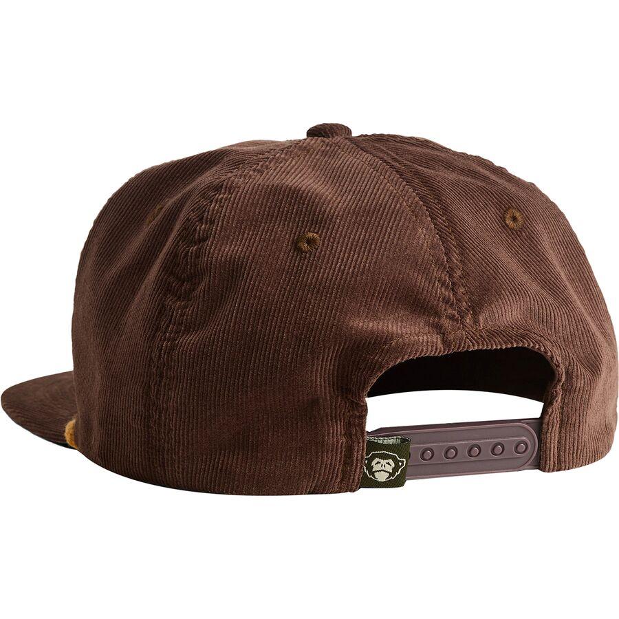 Howler Brothers Unstructured Snapback Hat El Sol : Brown Corduroy