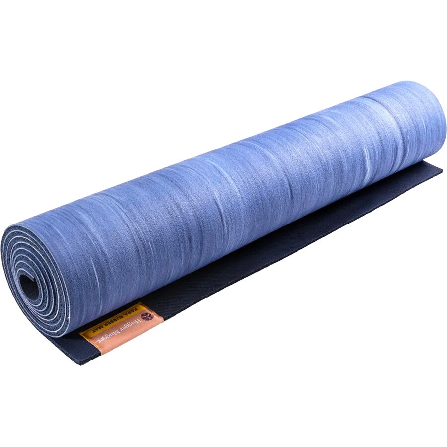 Hugger Mugger Para Rubber Yoga Mat Cobalt