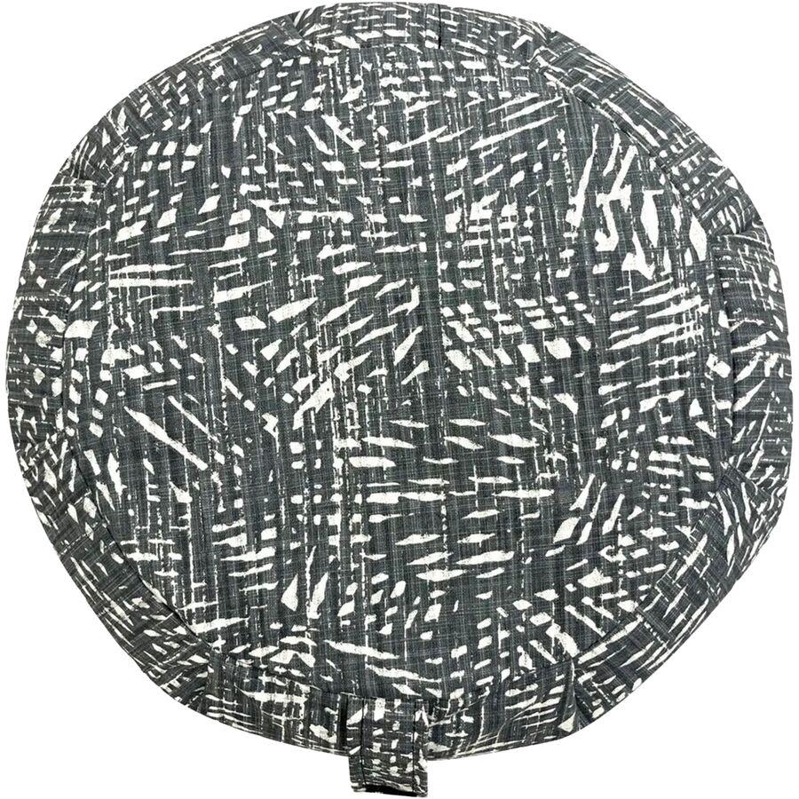 Hugger Mugger Zafu Solid Cushion Misty Palms
