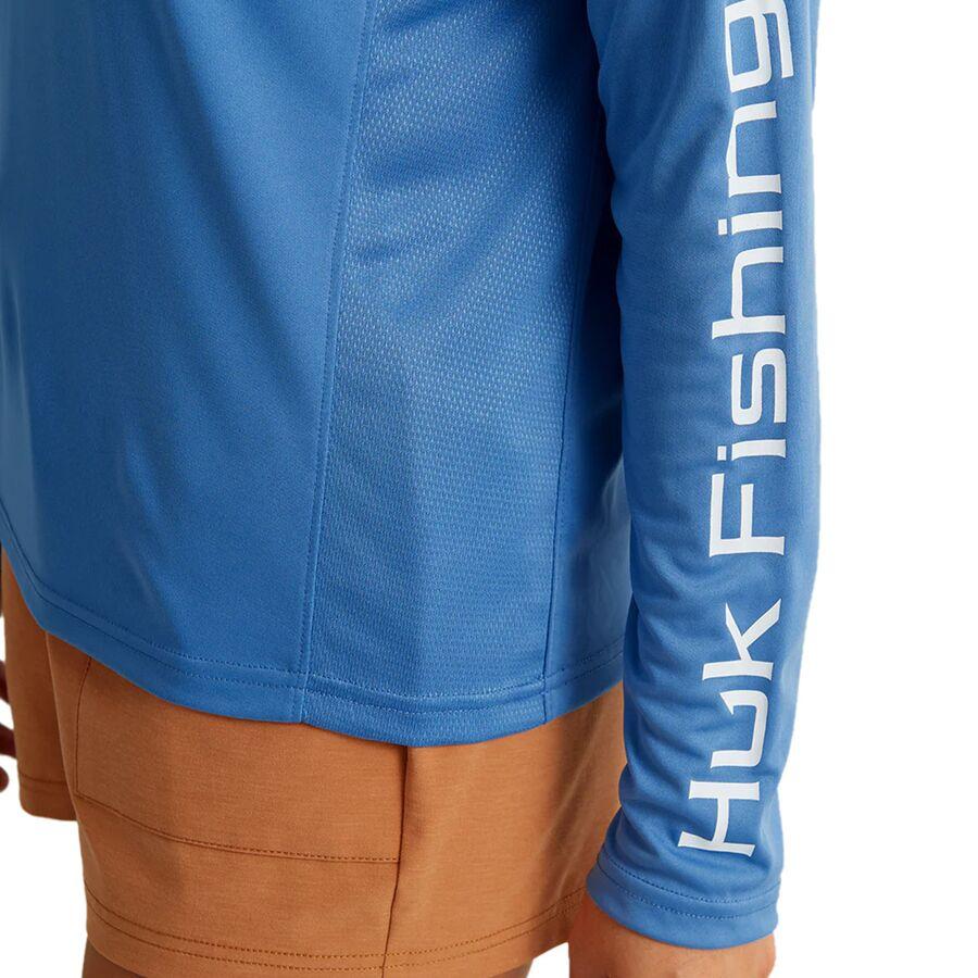 Huk Pursuit Solid Crew - Women's Quiet Harbor