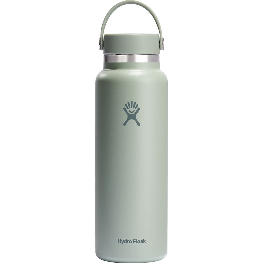 Hydro Flask 40oz Wide Mouth Flex Cap 2.0 Water Bottle Agave2