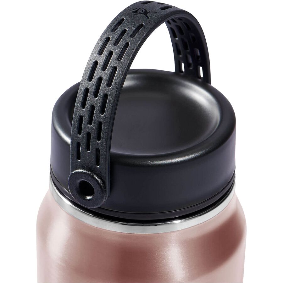 Hydro Flask 40oz Wide Mouth Trail LW Flex Cap Water Bottle Obsidian