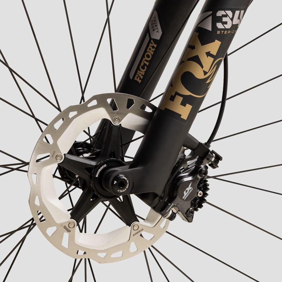 Ibis Exie USA XT Carbon Wheel Mountain Bike Mercury Silver