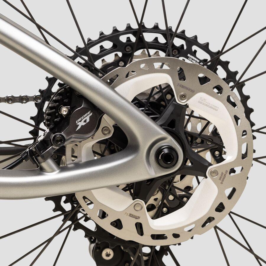 Ibis Exie USA XT Carbon Wheel Mountain Bike Mercury Silver