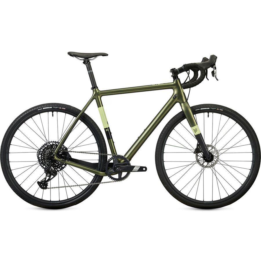 Ibis Hakka MX Rival AXS 1x D30 Carbon Wheel Gravel Bike Green