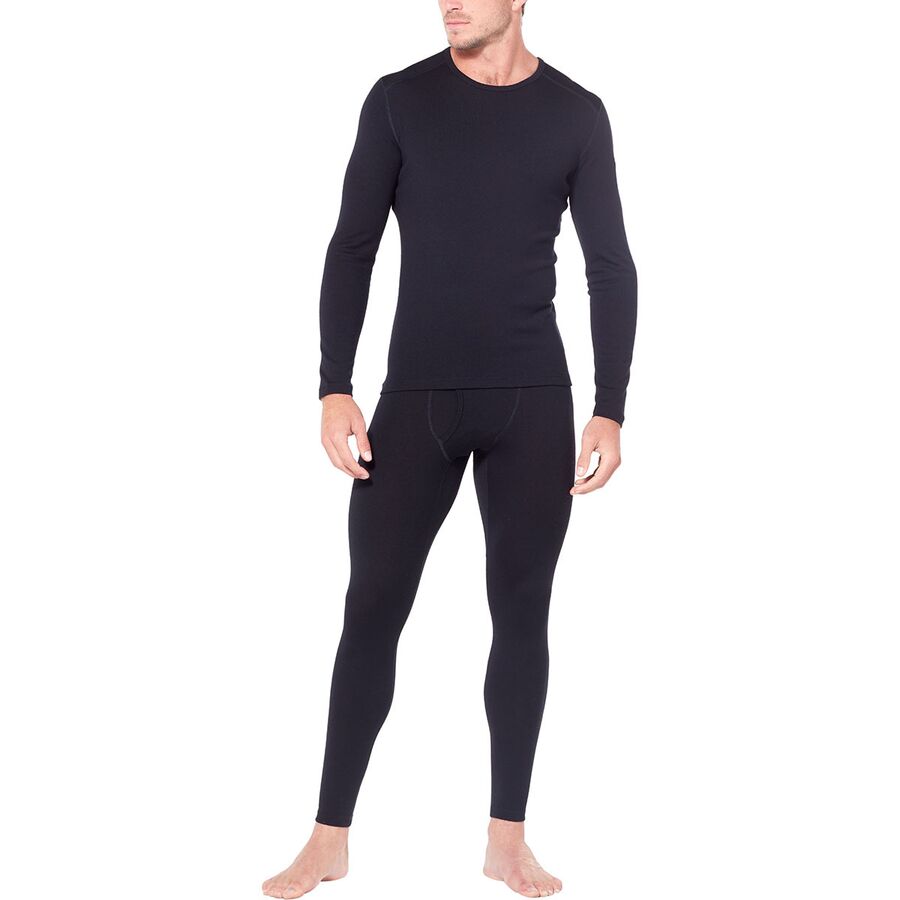 Icebreaker 260 Tech Legging With Fly - Men's Black
