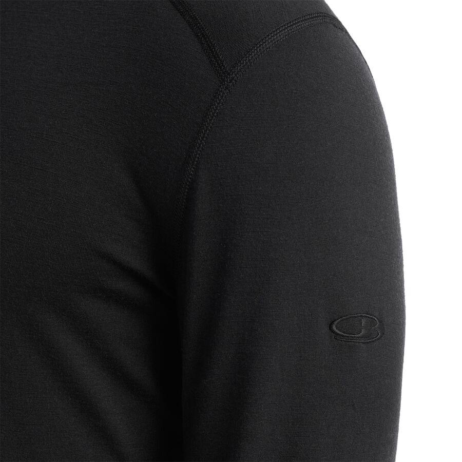 Icebreaker Merino 200 Oasis Long-Sleeve 1/2-Zip Top - Men's Black