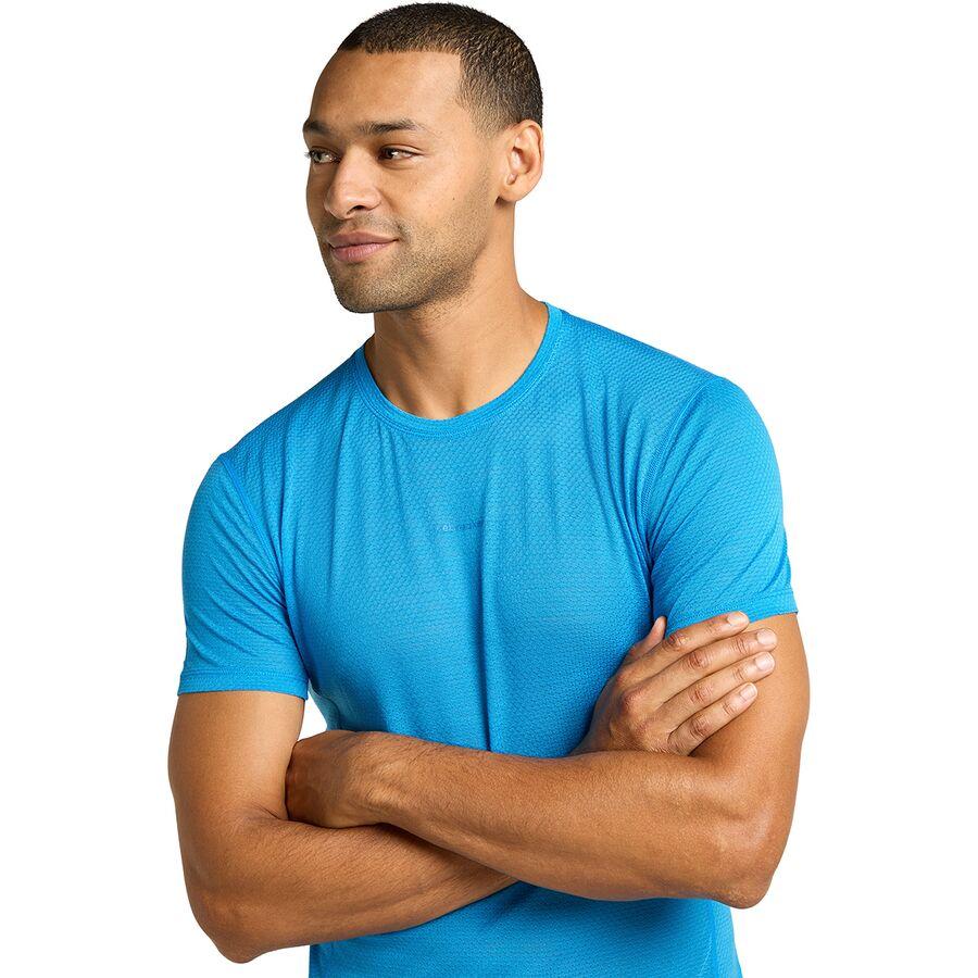 Icebreaker Merino Blend 75 Cool-Lite Ultralight SS Crewe - Men's Arctic