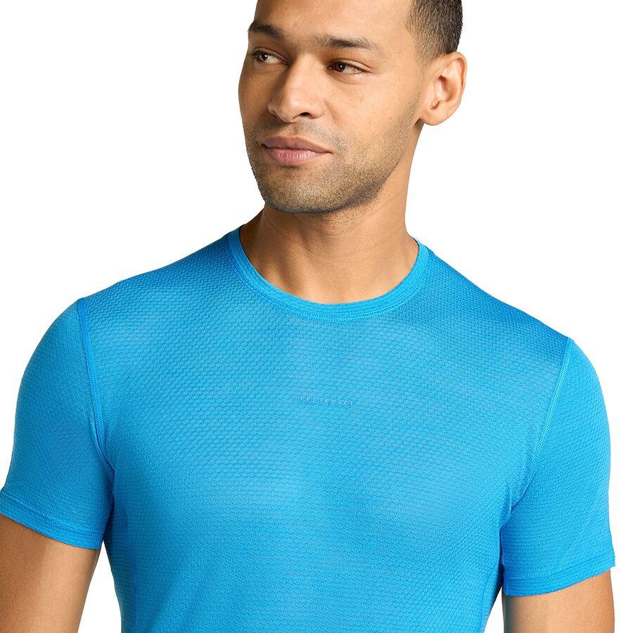 Icebreaker Merino Blend 75 Cool-Lite Ultralight SS Crewe - Men's Arctic