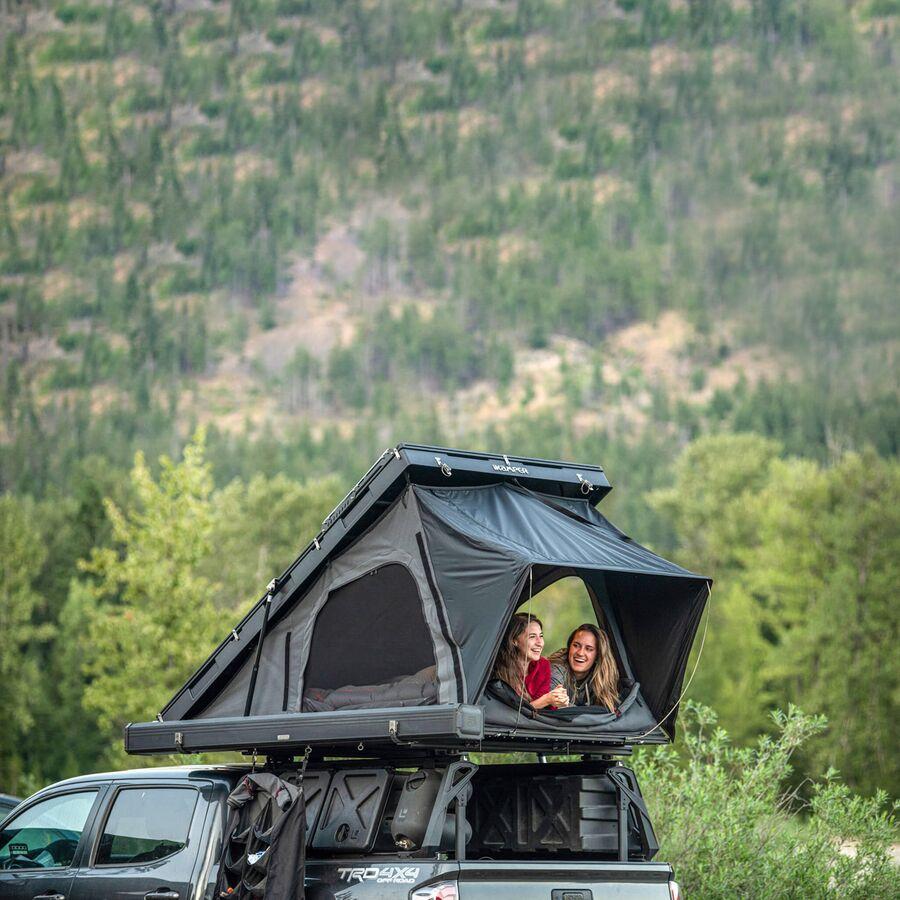 IKamper Assembled Blue Dot Voyager Duo Tent: 2-Person 4-Season Rocky Black