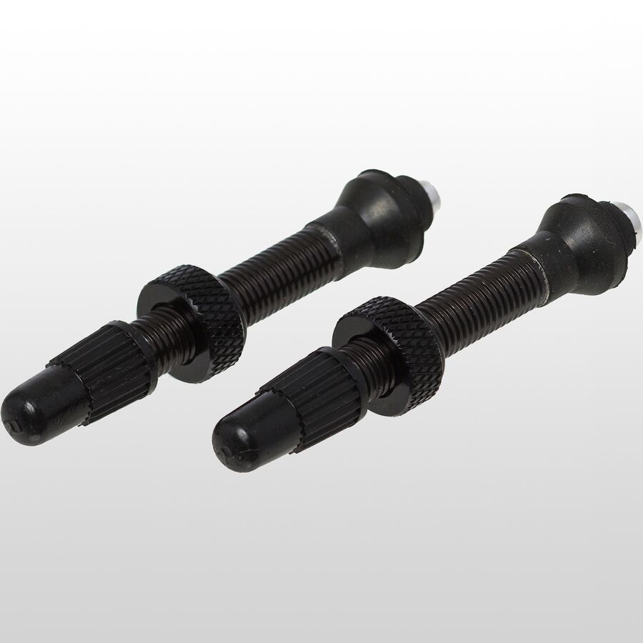 Industry Nine No-Clog Aluminum Tubeless Valve Stems Black