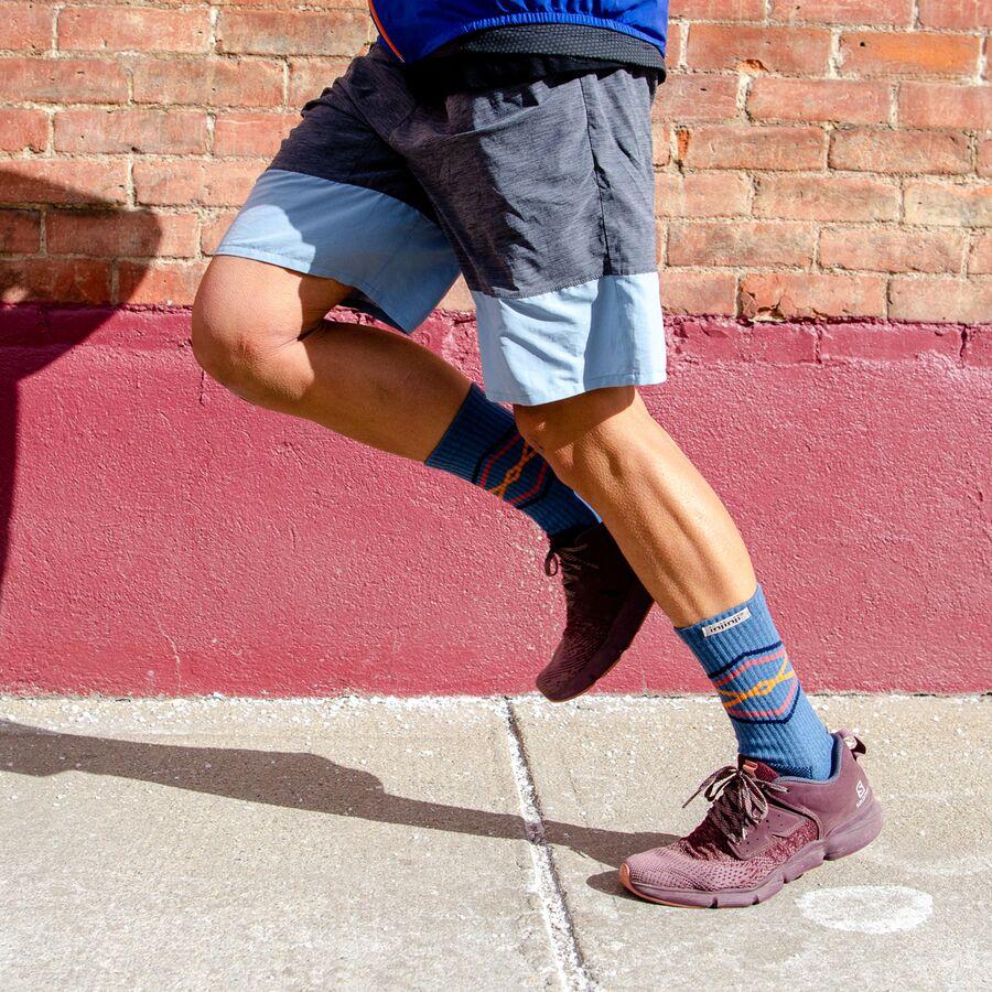 Injinji Trail Midweight Crew CoolMax Sock Granite 2