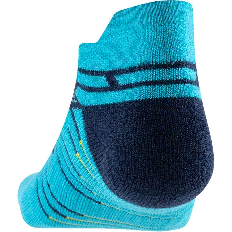 Injinji Ultra Run No-Show CoolMax Sock Pacific Blue