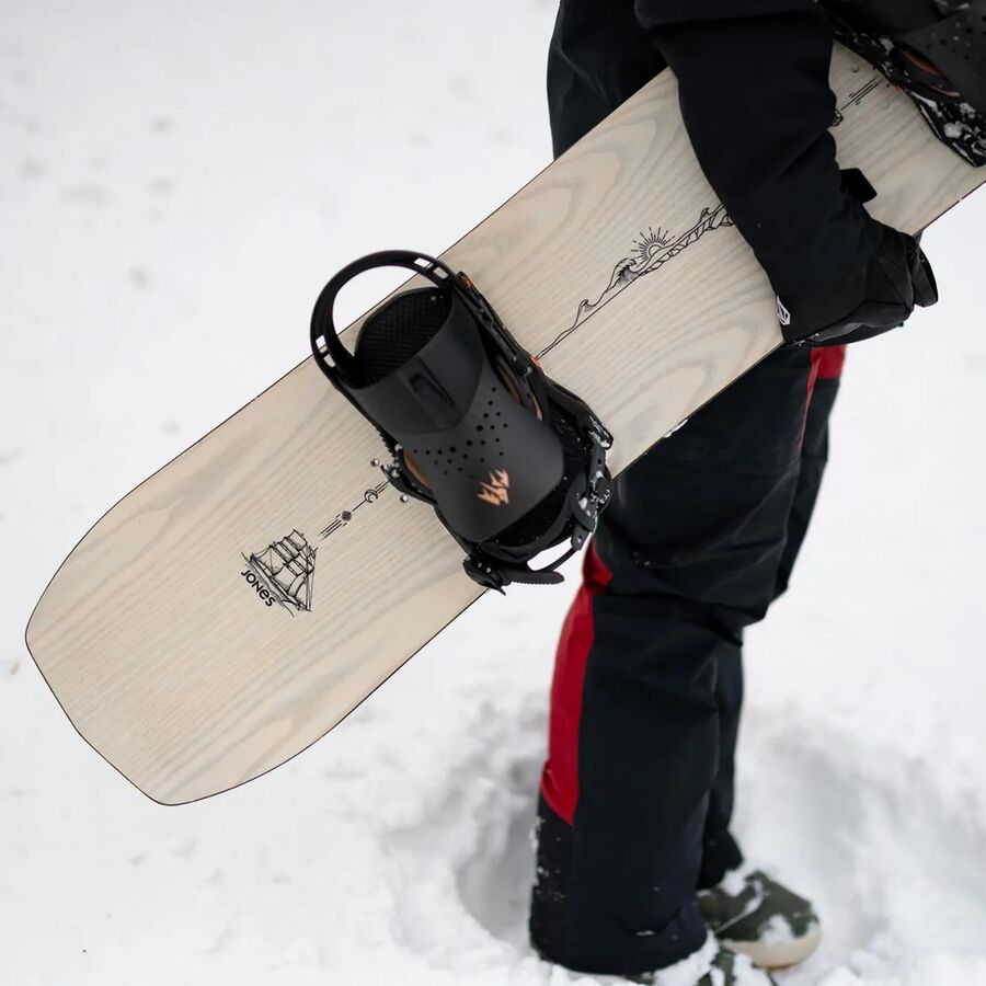 Jones Snowboards Flagship Snowboard - 2025 - Women's Wood Veneer
