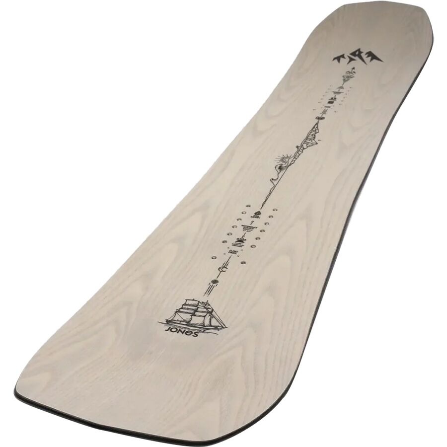 Jones Snowboards Flagship Snowboard - 2025 Wood Veneer