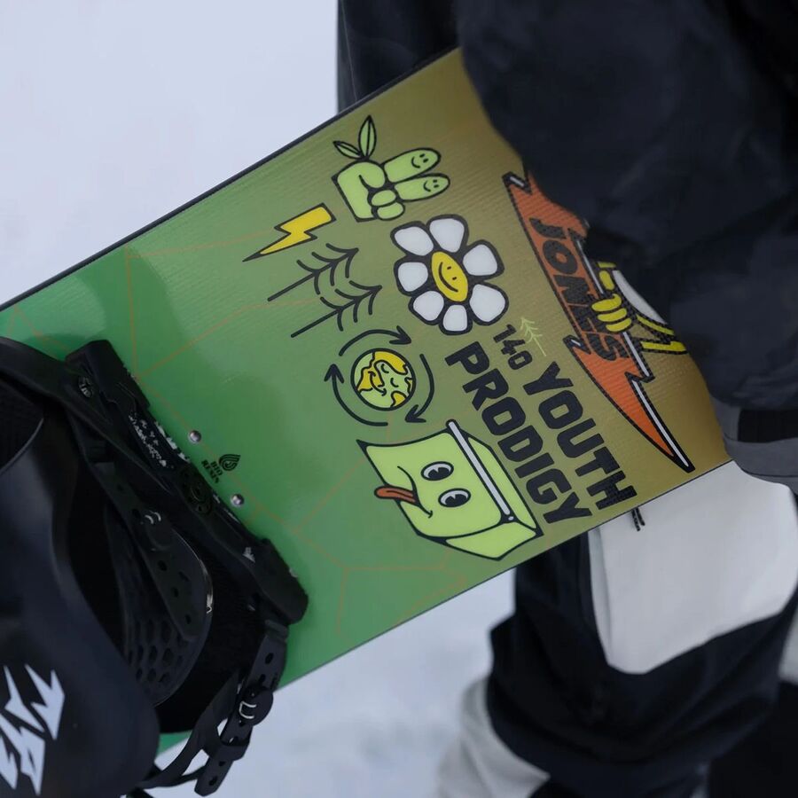 Jones Snowboards Prodigy Snowboard - 2025 - Kids' Black
