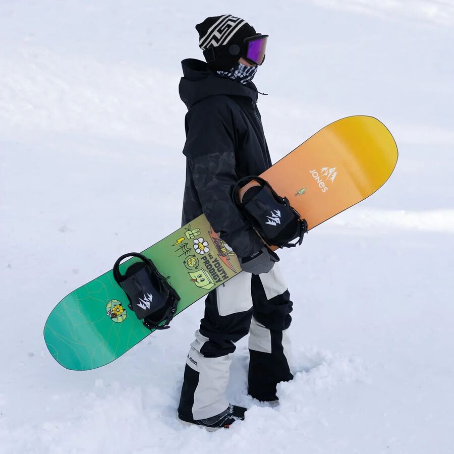 Jones Snowboards Prodigy Snowboard - 2025 - Kids' Black