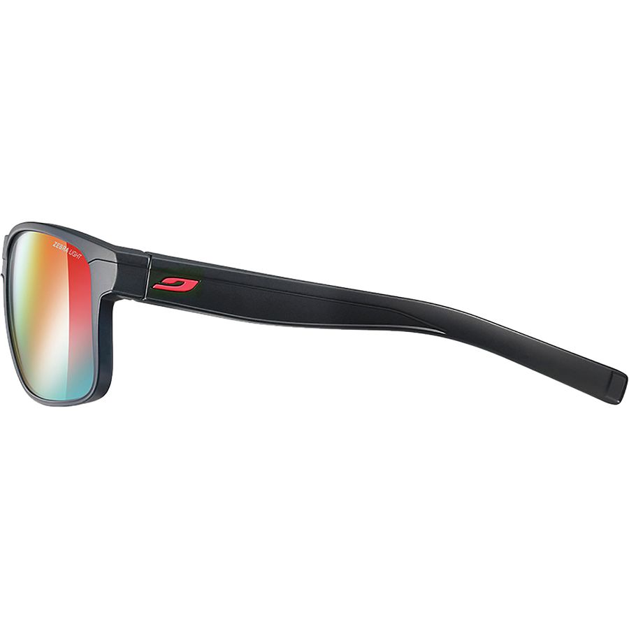 Julbo Renegade REACTIV Sunglasses Black/Red-Light Fire Yellow/Brown