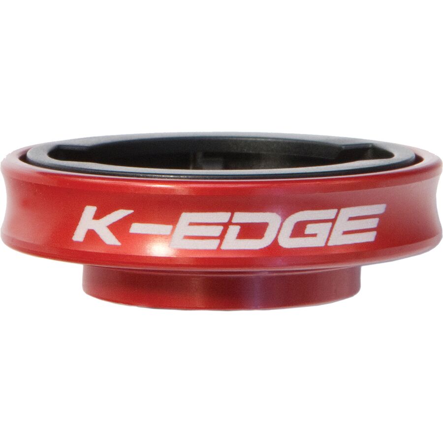 K-Edge Gravity Cap Computer Mount For Garmin Red