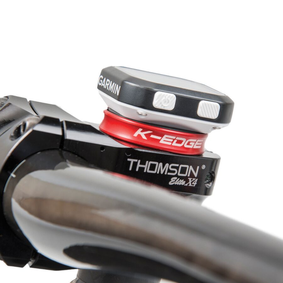 K-Edge Gravity Cap Computer Mount For Garmin Red