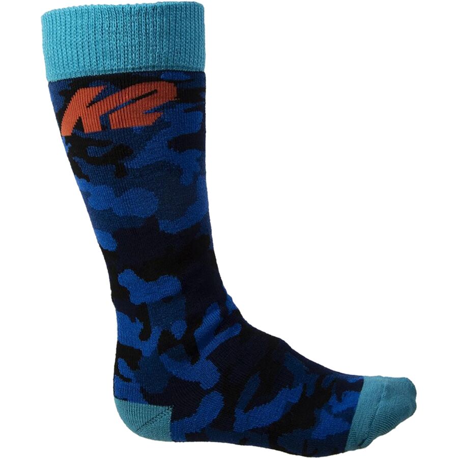 K2 All-Mountain Socks 2-Pack - Kids' Blue/Black