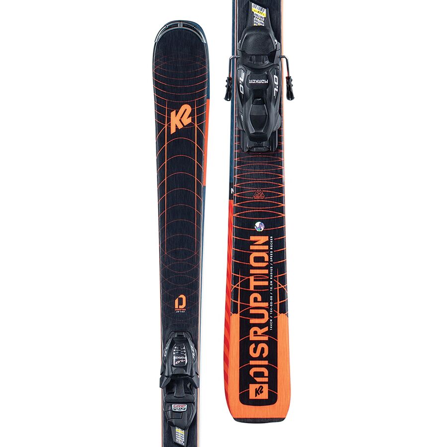 K2 Disruption Jr Ski With FST 7.0 Binding - Kids' One Color