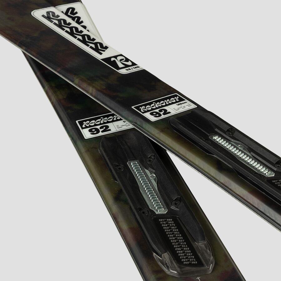 K2 Reckoner 92 Quikclik Free Alpine Ski - 2025 One Color