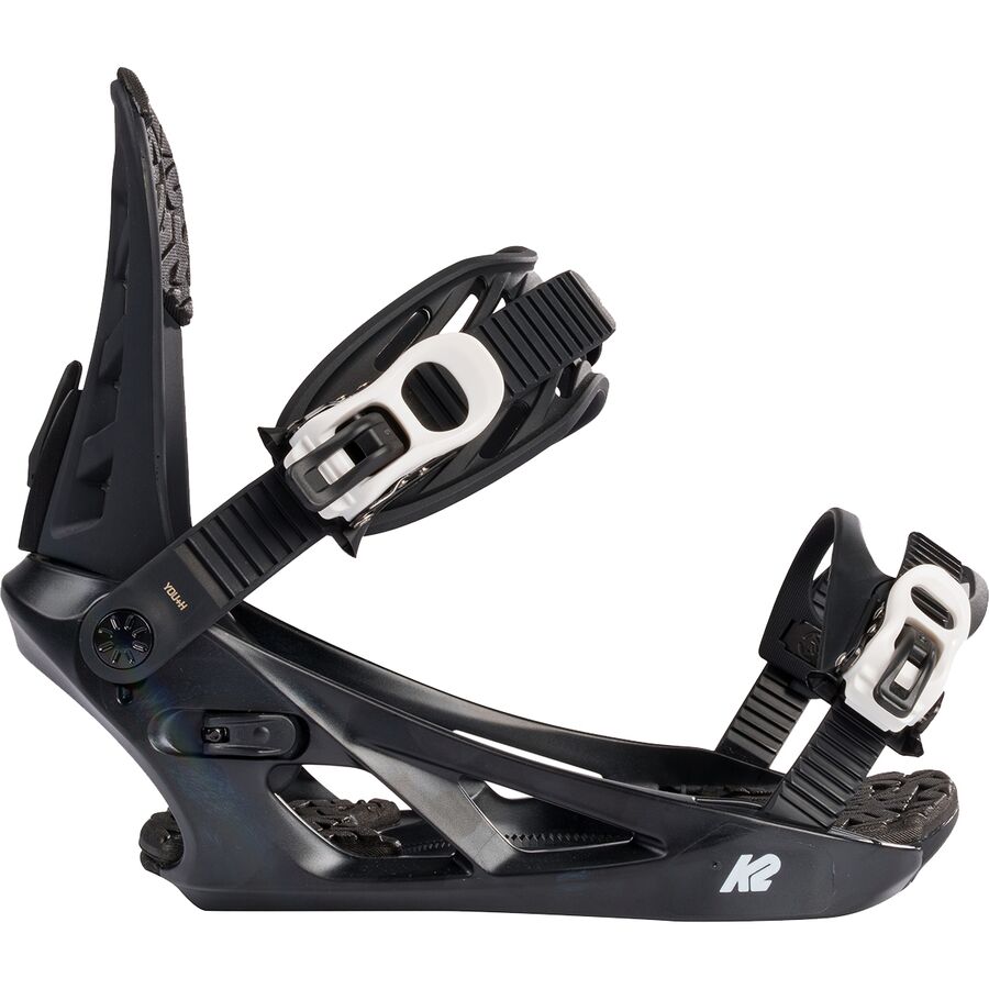 K2 You+h Snowboard Binding - 2025 - Kids' Black