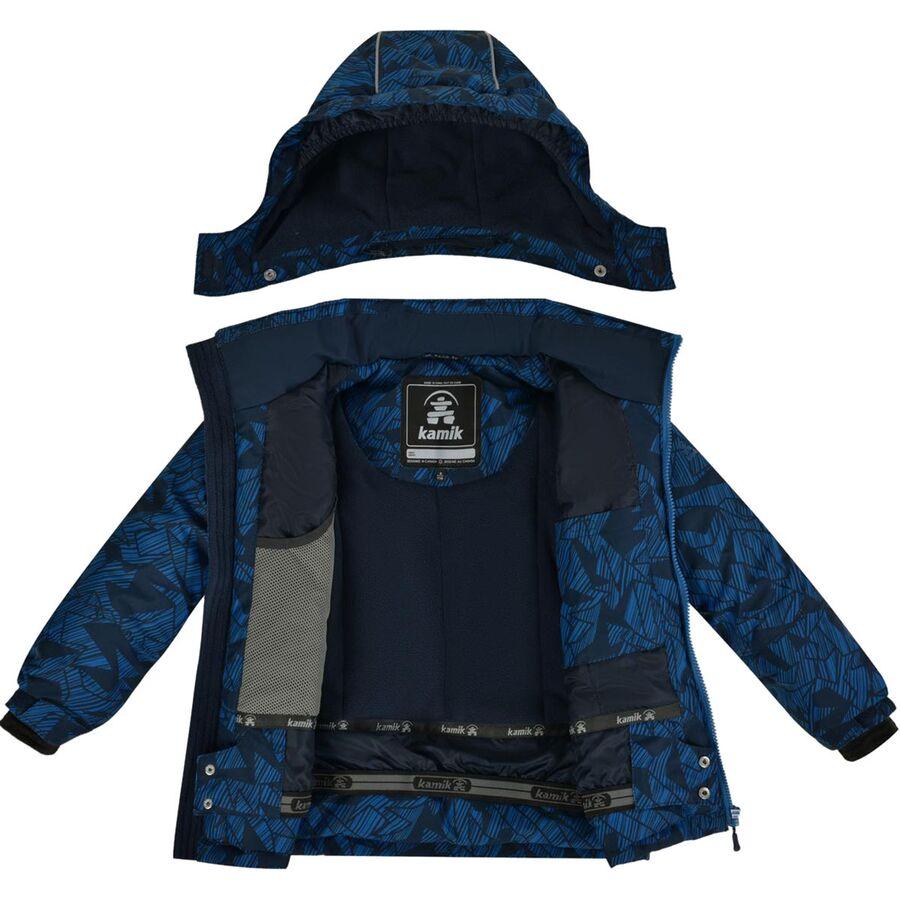Kamik Wings Aop Jacket - Boys' - 2025 Midnight