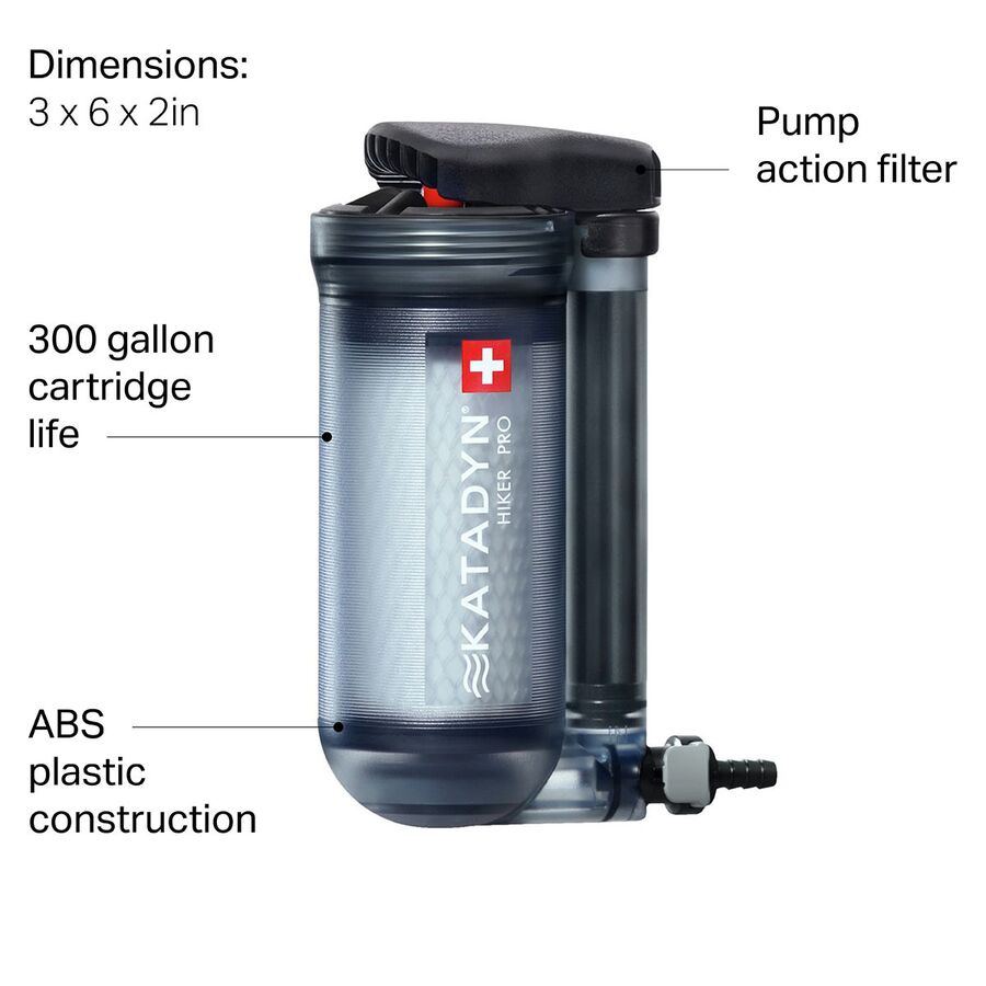Katadyn Hiker Pro Transparent Water Microfilter One Color