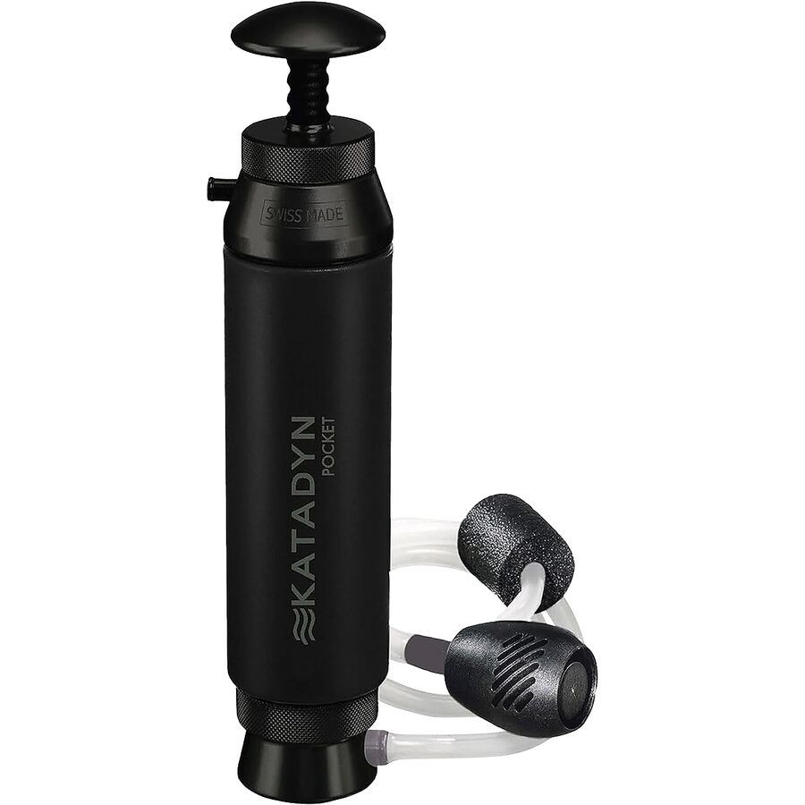 Katadyn Pocket Tactical Water Microfilter Black