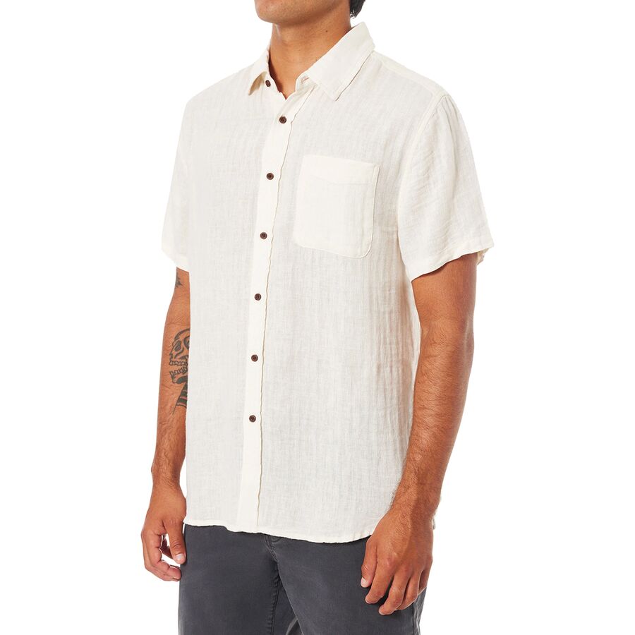 Katin Alan Solid Shirt - Men's Vintage White