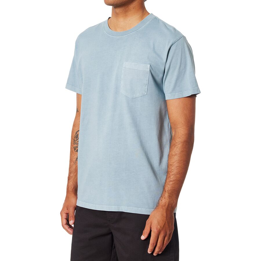 Katin Base T-Shirt - Men's Airforce Blue Pigment Dye