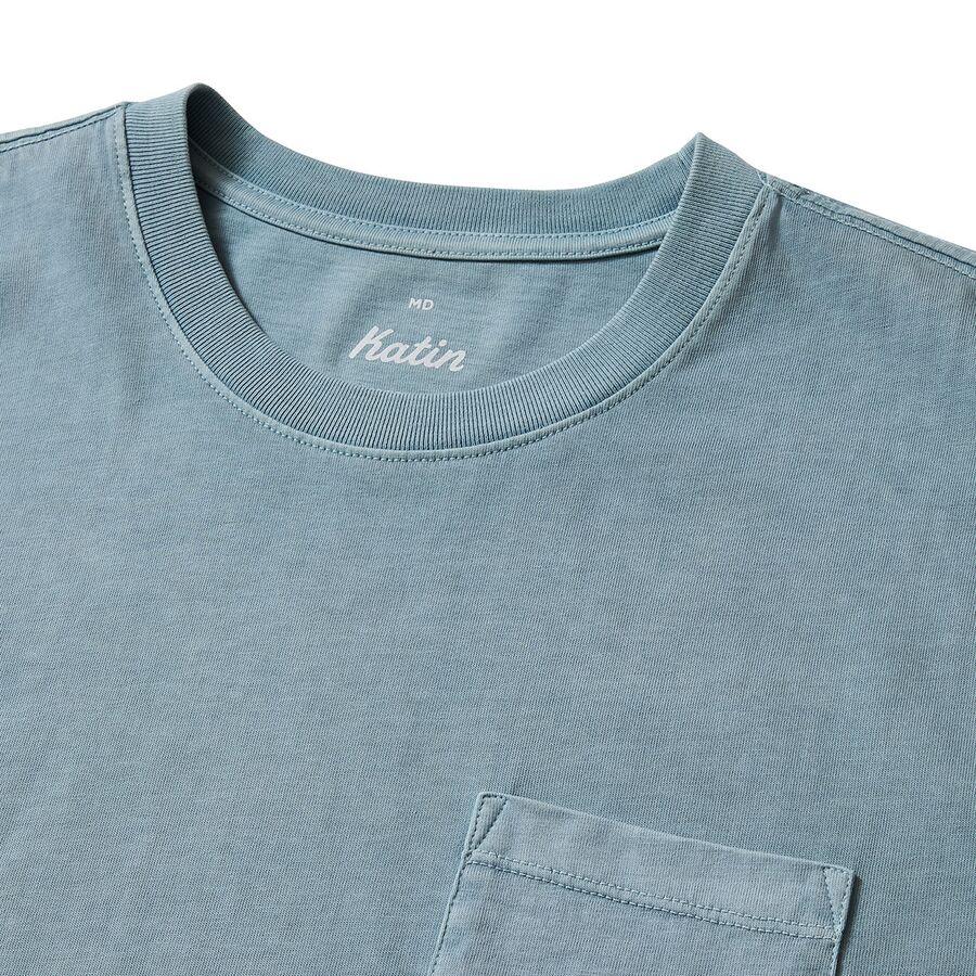 Katin Base T-Shirt - Men's Airforce Blue Pigment Dye
