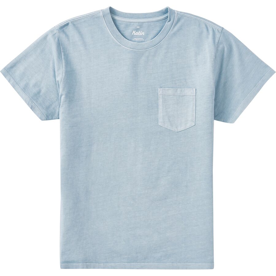 Katin Base T-Shirt - Men's Airforce Blue Pigment Dye