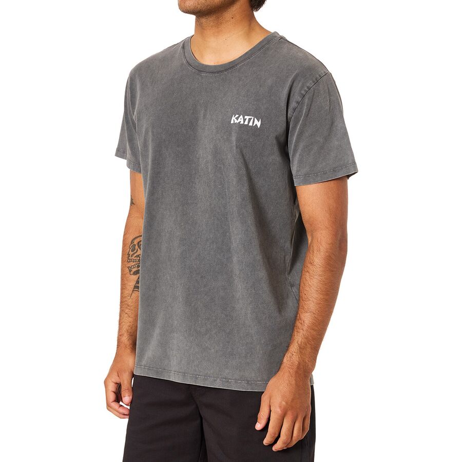 Katin Merlin T-Shirt - Men's Black Sand Wash