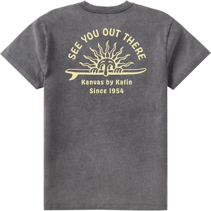 Katin Sunny T-Shirt - Men's Black Sand Wash