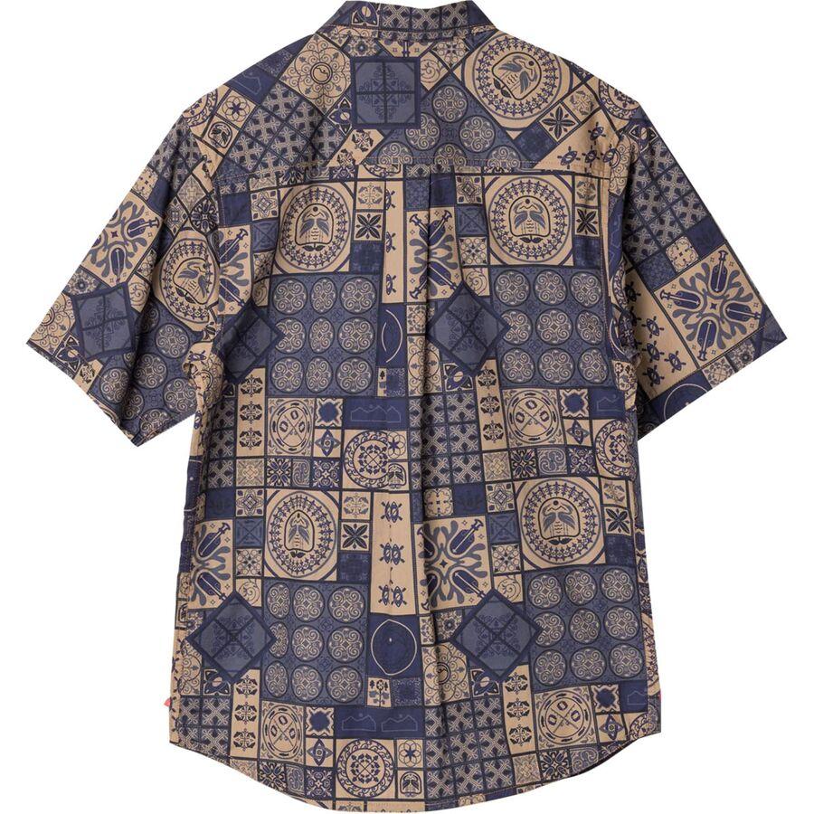 KAVU Festaruski Short-Sleeve Shirt - Men's Adventure Tile