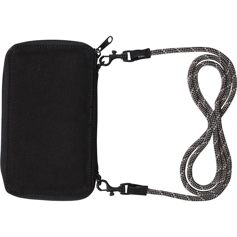 KAVU Go Time Cross Body Wallet - Women's Black
