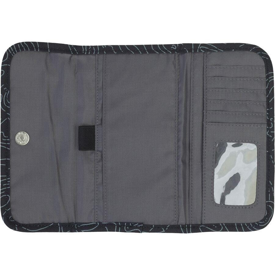 KAVU Mondo Spender Wallet - Women's Black Topo