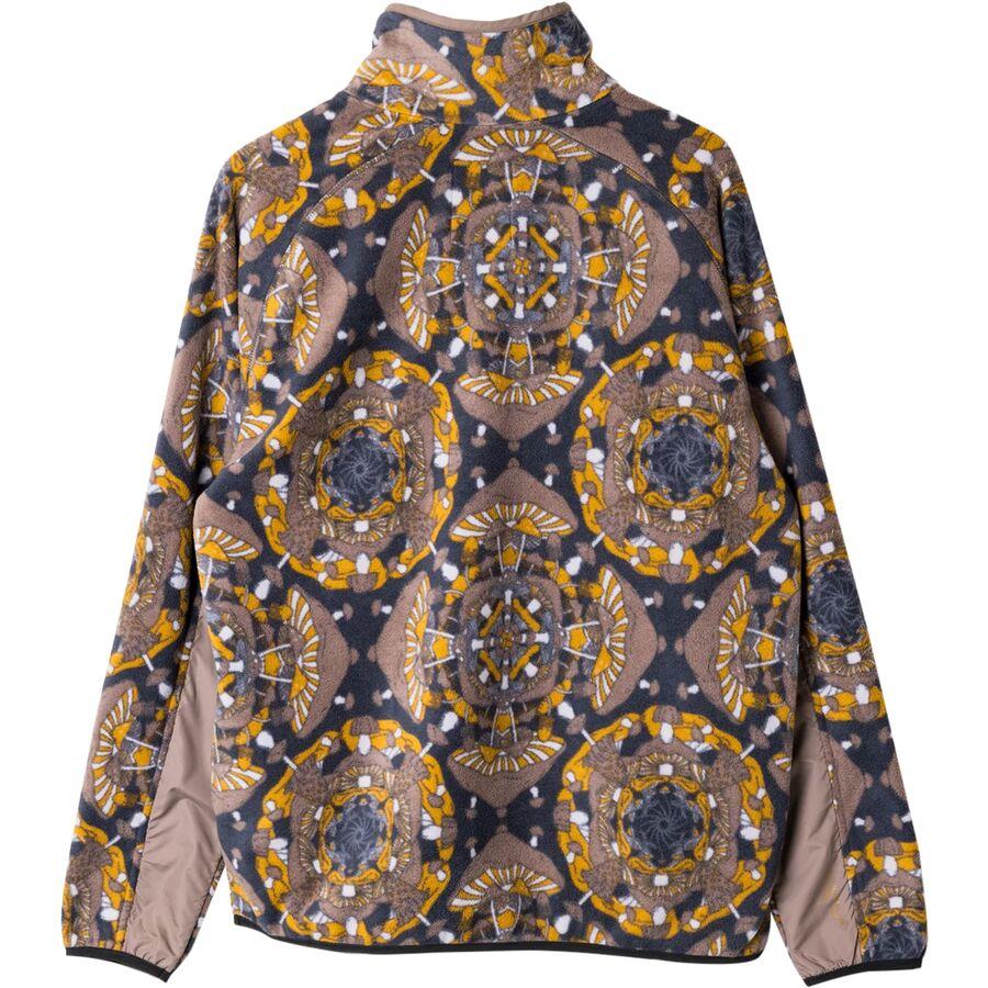 KAVU Teannaway Fleece Jacket - Men's Mushroom Montage