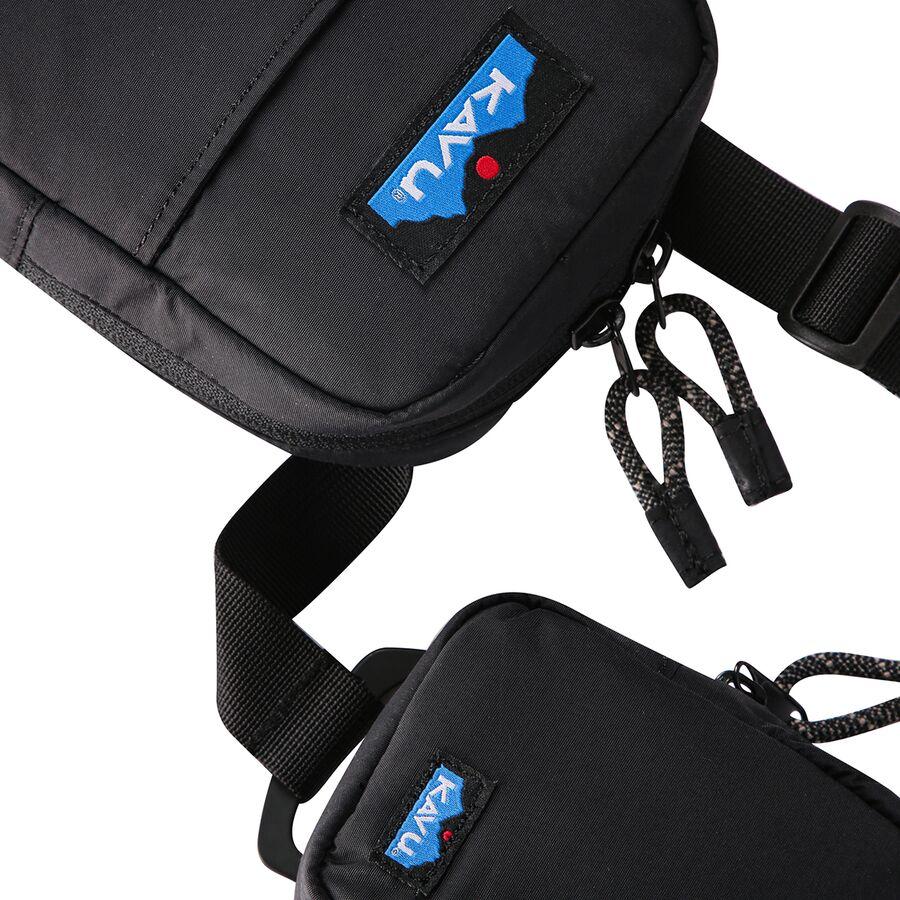 KAVU Yorktown Cross Body Wallet Blackout