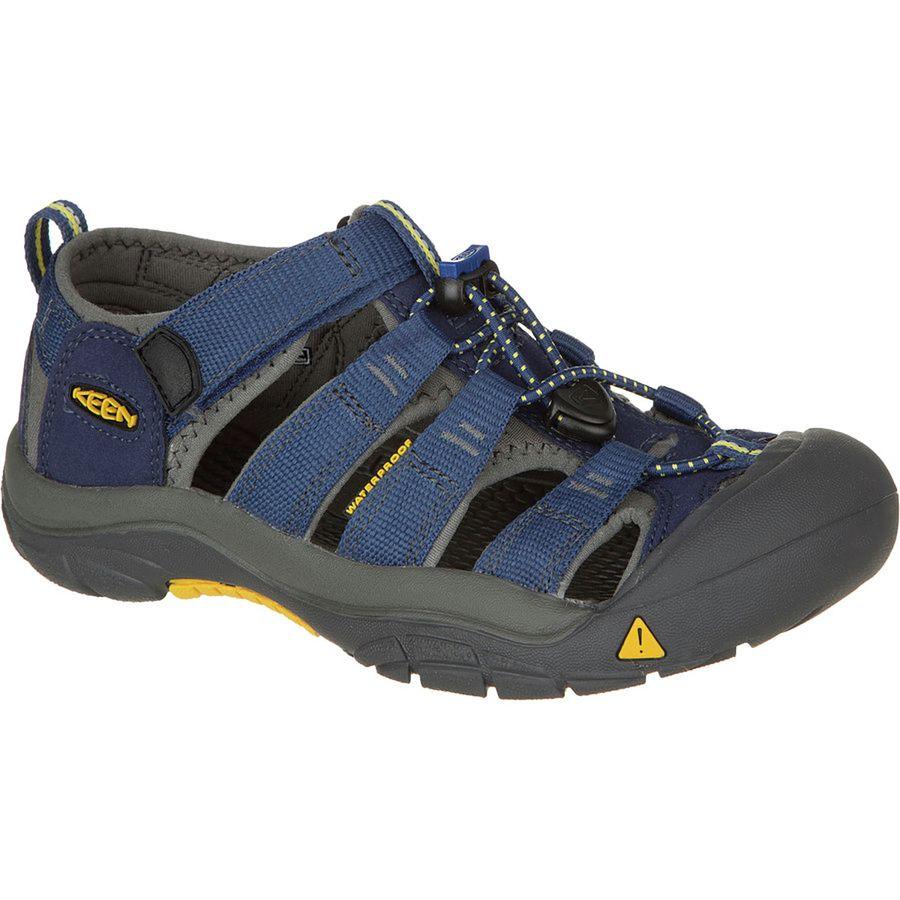 KEEN Newport H2 Sandal - Boys' Blue Depths/Gargoyle