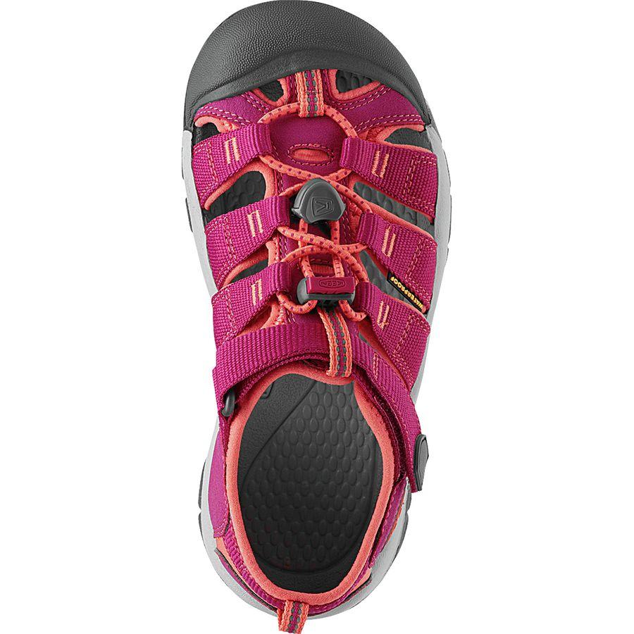 KEEN Newport H2 Sandal - Girls' Very Berry/Fusion Coral